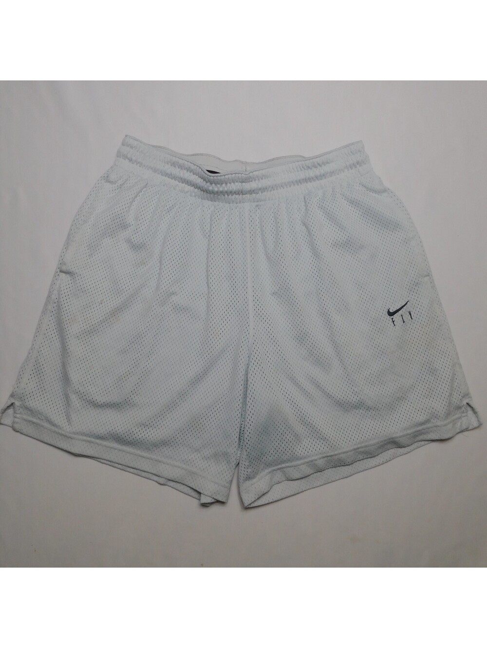 Nike Fly Crossover Basketball Shorts Womens Size S Small White Mesh Dri-Fit